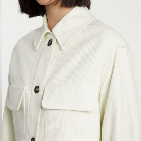 Everlane the oversized shirt jacket Size XXS - Picture 2 of 12